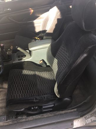 Prelude seat sits nicely and quite a bit lower than the accord seat. I like it