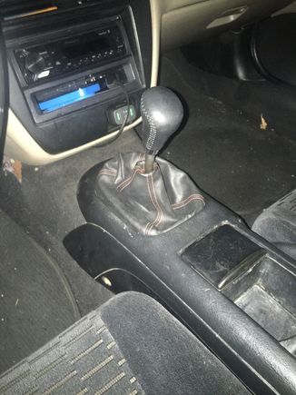 I think if I zip tie the inside of the boot I can get it to sit higher. I also have some short shift kits I want to test out before screwing the center console in.