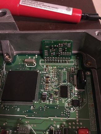 IMMO chip and location