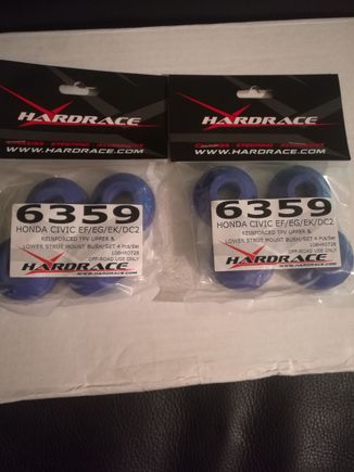 Hardrace coil bushings to replace poly Ines due to their squeze sound especially in cold weather