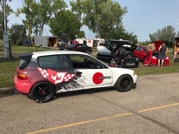 Ran a 12.6@110 missing 3rd my first time out with this setup! 