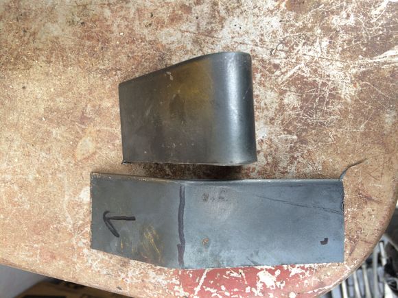 Top one is for the tunnel, bottom one is for the frame.