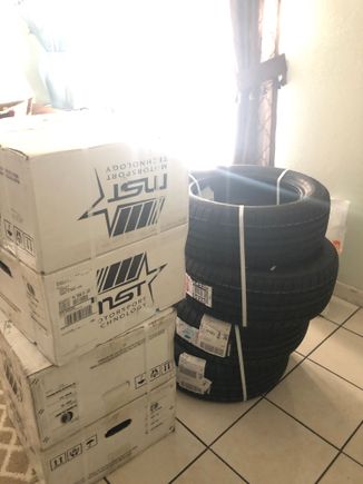 No name wheels and tires but new is new