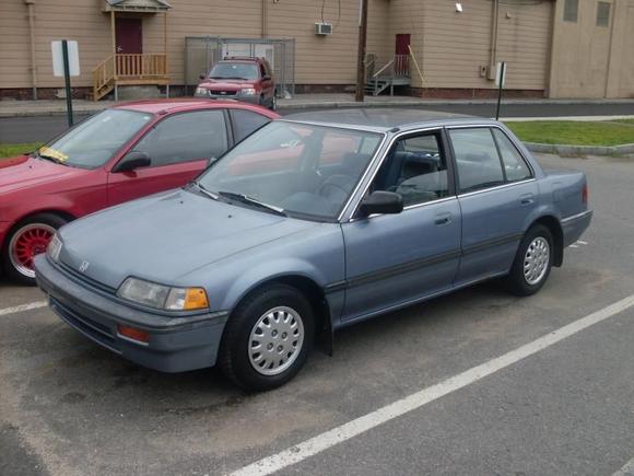 First week after buying it for $300 with menor engine work needed.