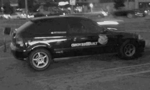 Driving the car to Leon's Frozen custard