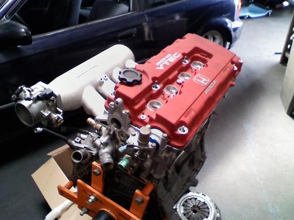 Engine on Stand 1