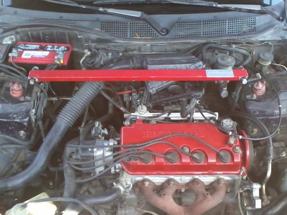 The motor before the touch up