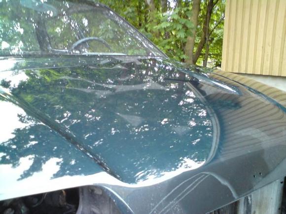 Got the car back from the paintshop, some pics of the new colour.