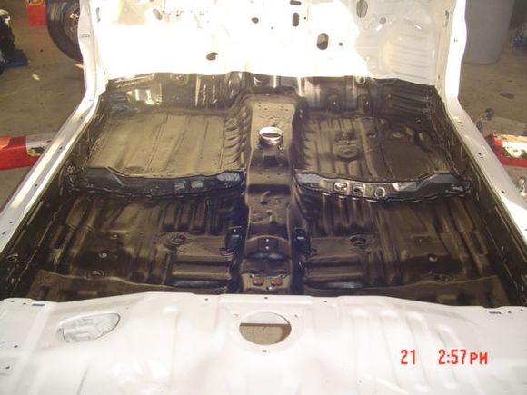 Prepping interior