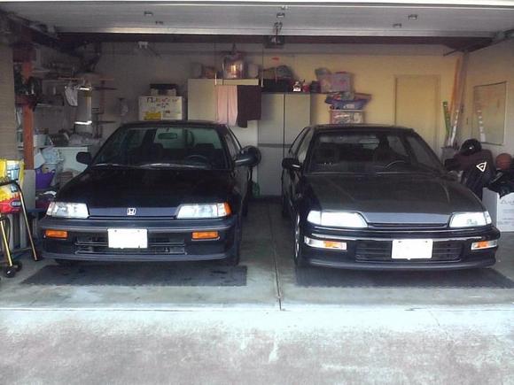 I use to have twins in the garage.