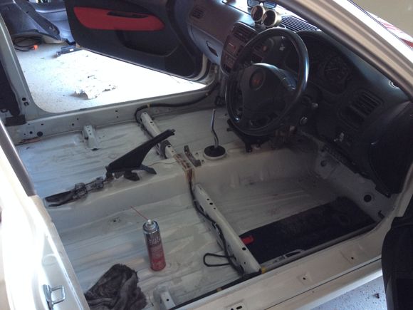 I had the interior completely removed in an afternoon it was so hot we had a fan blowing in the back hatch.