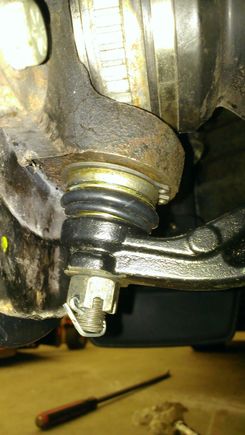 Close up of the BJ.  MOOG has extra clip.