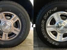 Before &amp; After Full Wheel