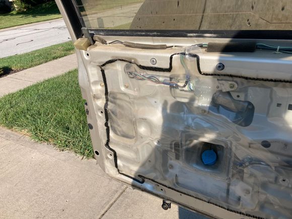 Remove the clear plastic that acts as a dust cover. (It’s just glued on with a black gooey line of stuff. I just ripped it off.
I started in the bottom corner on the hinge side and worked a flat paint scraper in to start popping the clips loose.  Easy Peezy.
All I did was flush everything with WD-40 and work it back and forth (with the key) several times.
It made a big improvement although it’s not as effortless as it was when new.  If I get motivated in the future I might do it again.