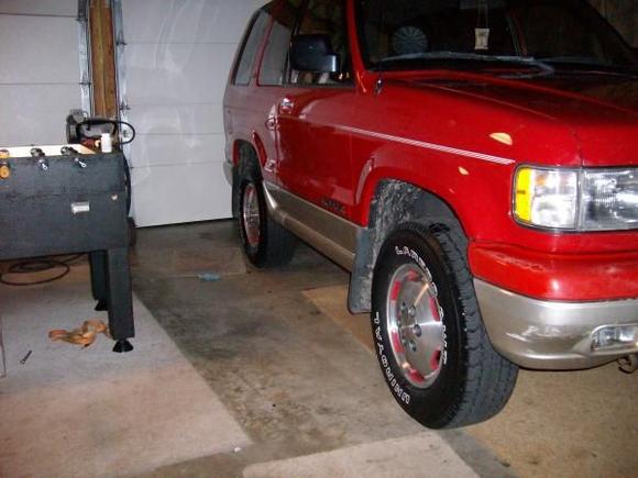 wheels not fully polished yet