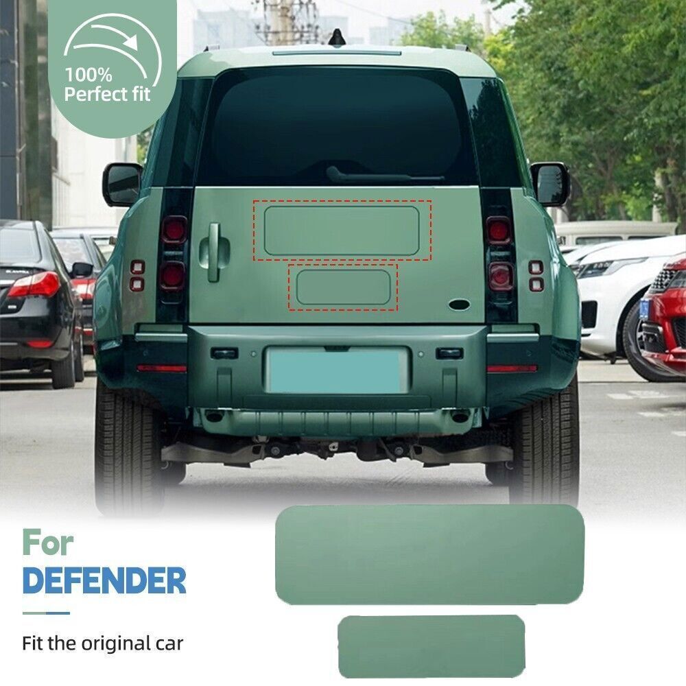 Exterior Body Parts - New Defender Spare tire bracket blanking plates Pangea Green - New - 2020 to 2024 Land Rover Defender - Richmond Hill, ON L4C 8R, Canada