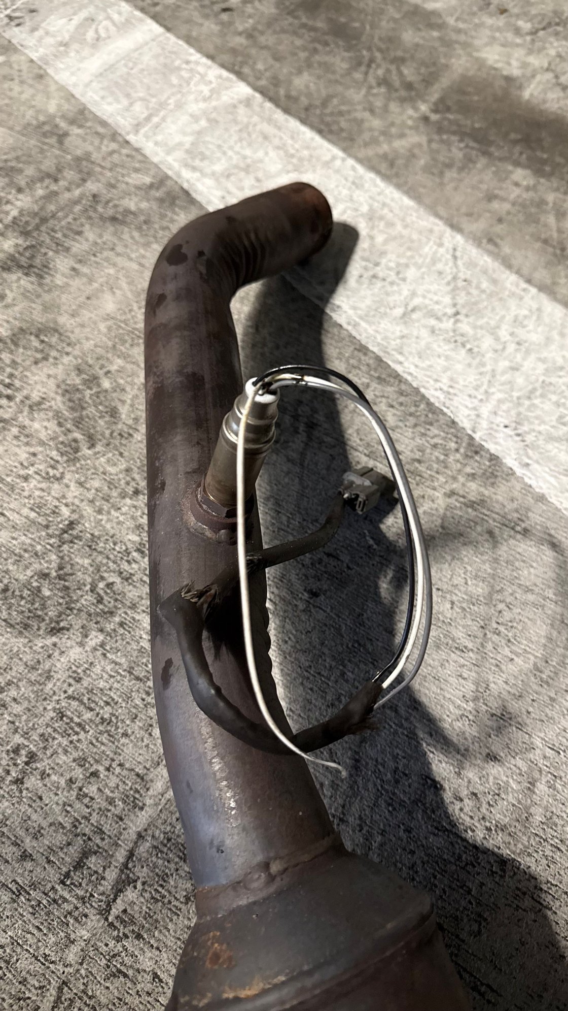 Old broken O2 sensor