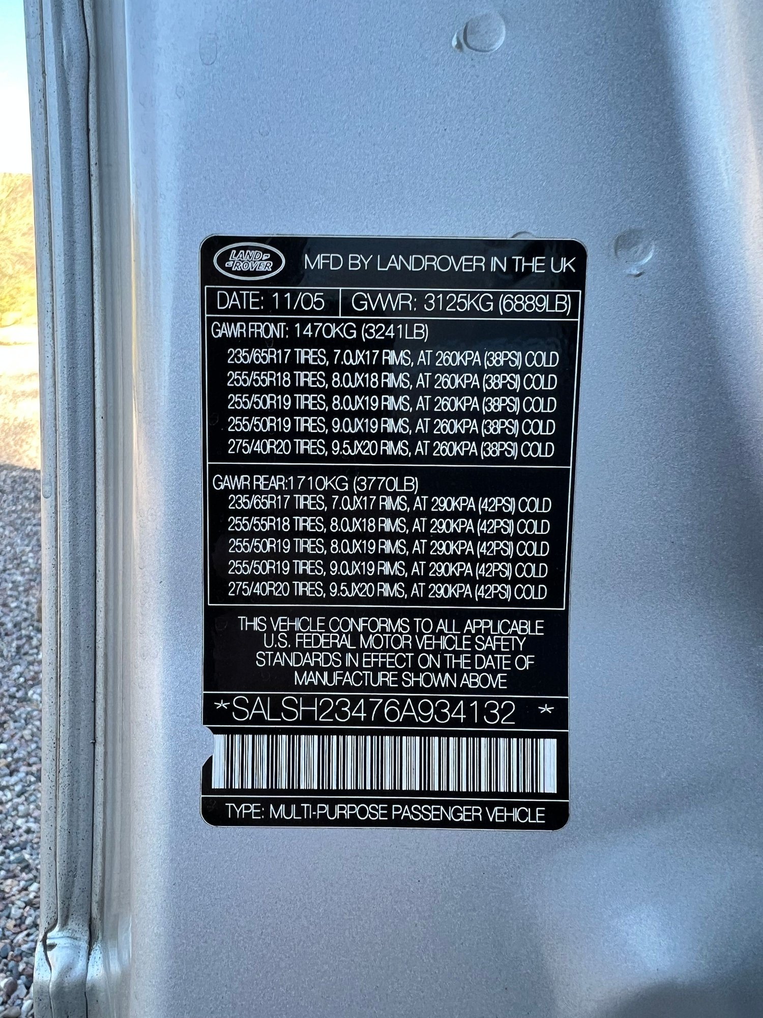 2006 Land Rover Range Rover Sport - 2006 Range Rover Sport Supercharged - Used - VIN SALSH23476A934132 - 208,500 Miles - 8 cyl - 4WD - Automatic - SUV - Silver - Phoenix, AZ 85028, United States