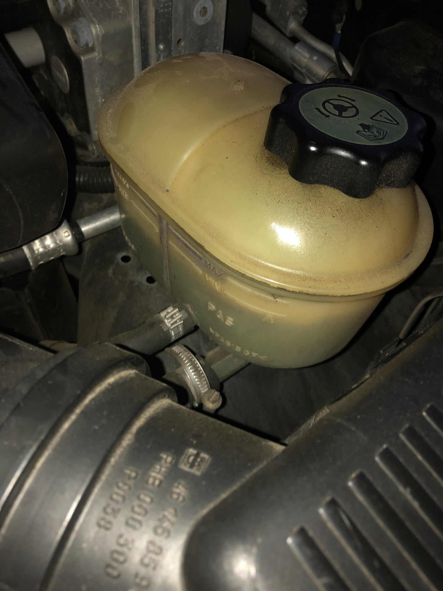 Is My Power Steering Fluid Low? - Land Rover Forums - Land Rover Enthusiast Forum 2014 Ford Flex Power Steering Fluid Location