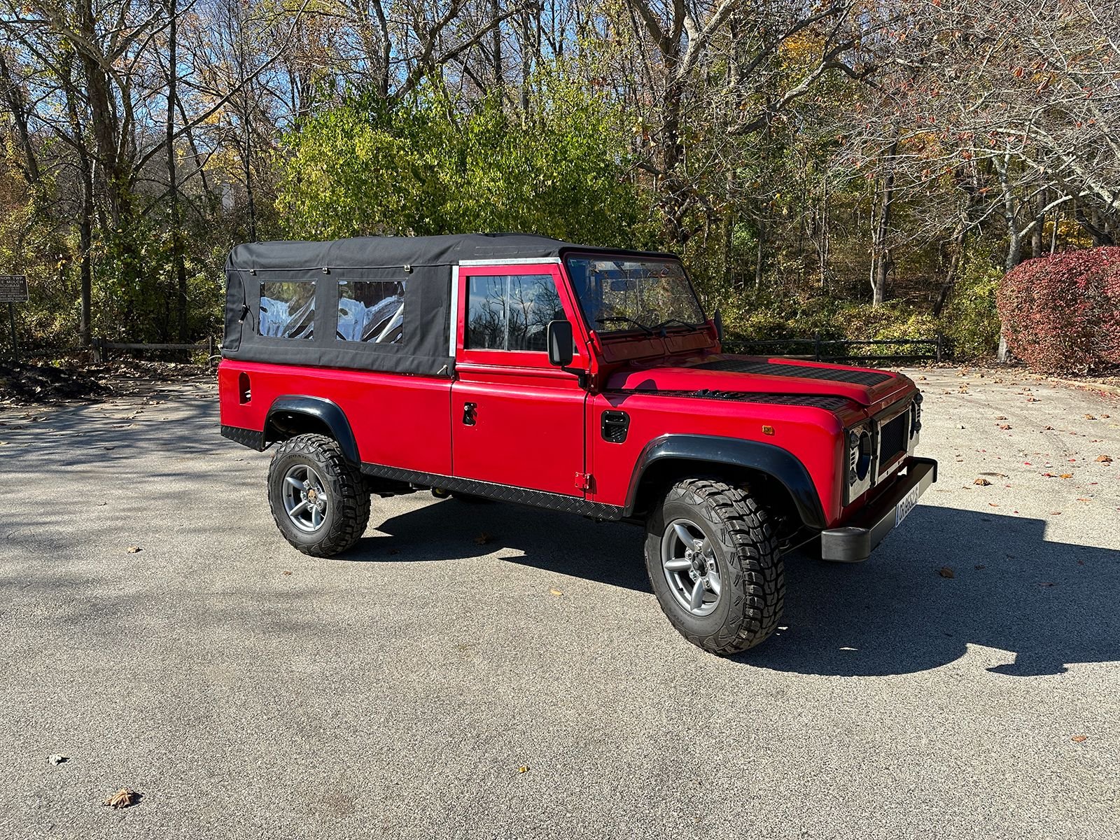 1994 Land Rover Defender 90 - 1994 Defender 110, LHD, 300TDI, Low Miles (67,995), Lots of New Parts - Used - VIN SALLDHAF8MA945038 - 4 cyl - 4WD - Manual - SUV - Red - Bryn Mawr, PA 19010, United States