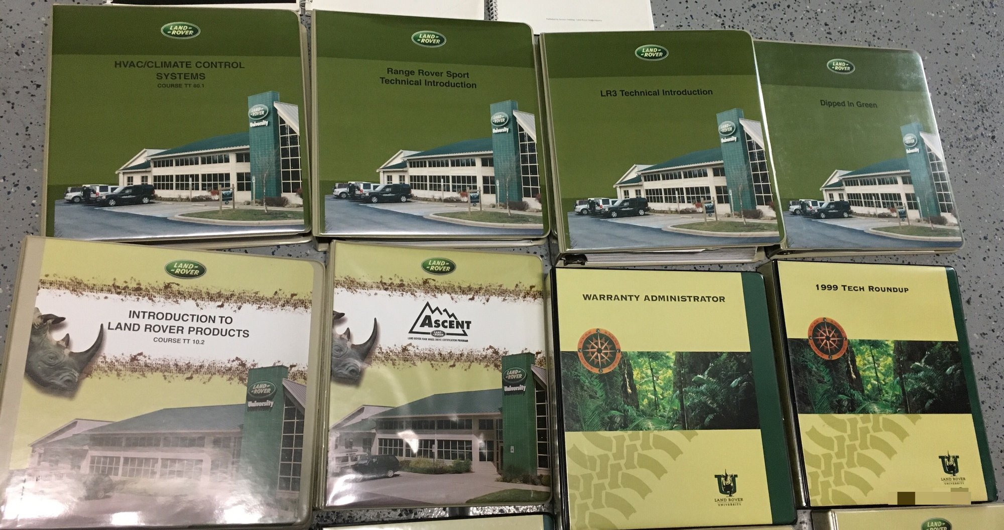 Land Rover Official Training Books - Land Rover Forums - Land Rover