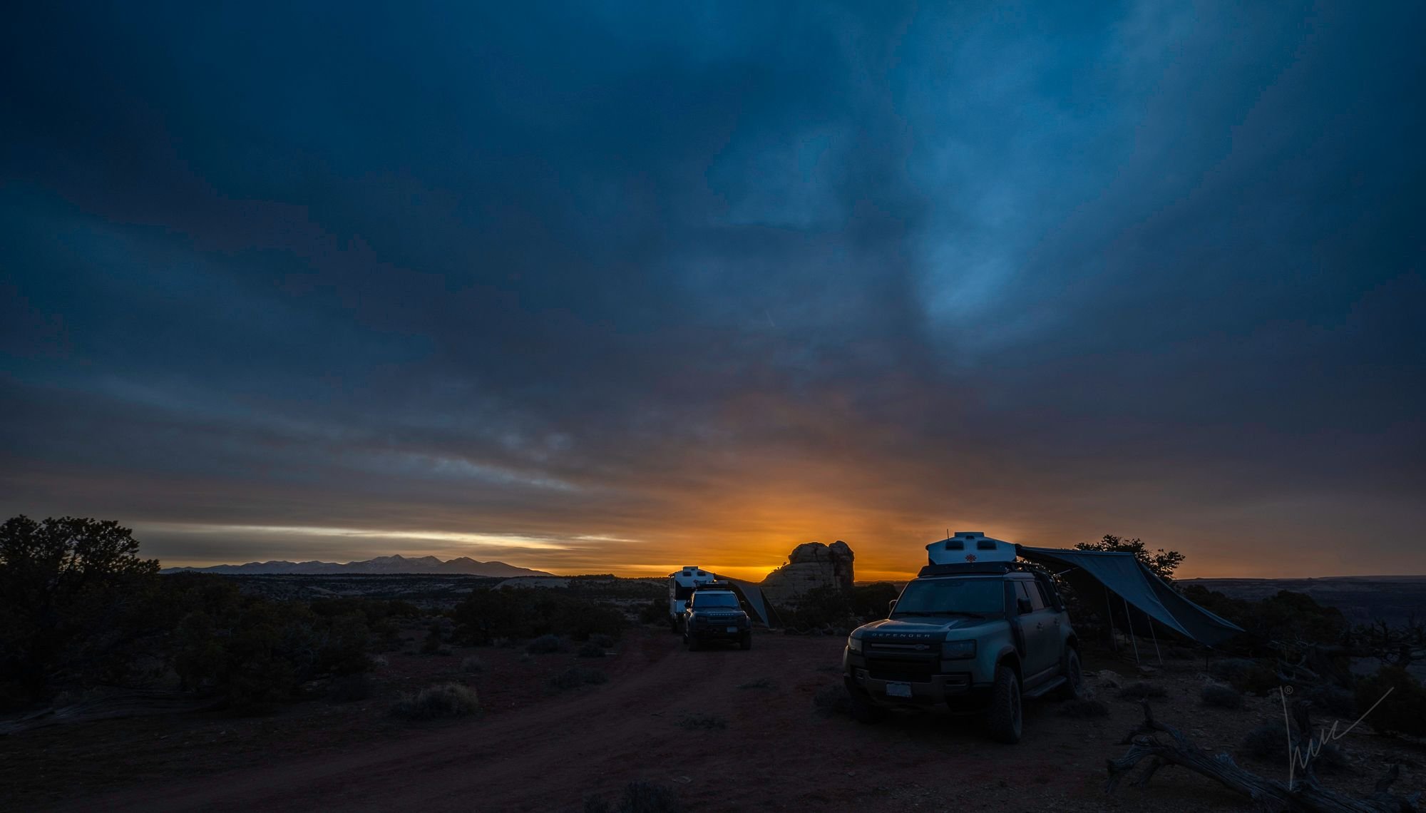 surise on our last morning as we sadly have to head back to Denver