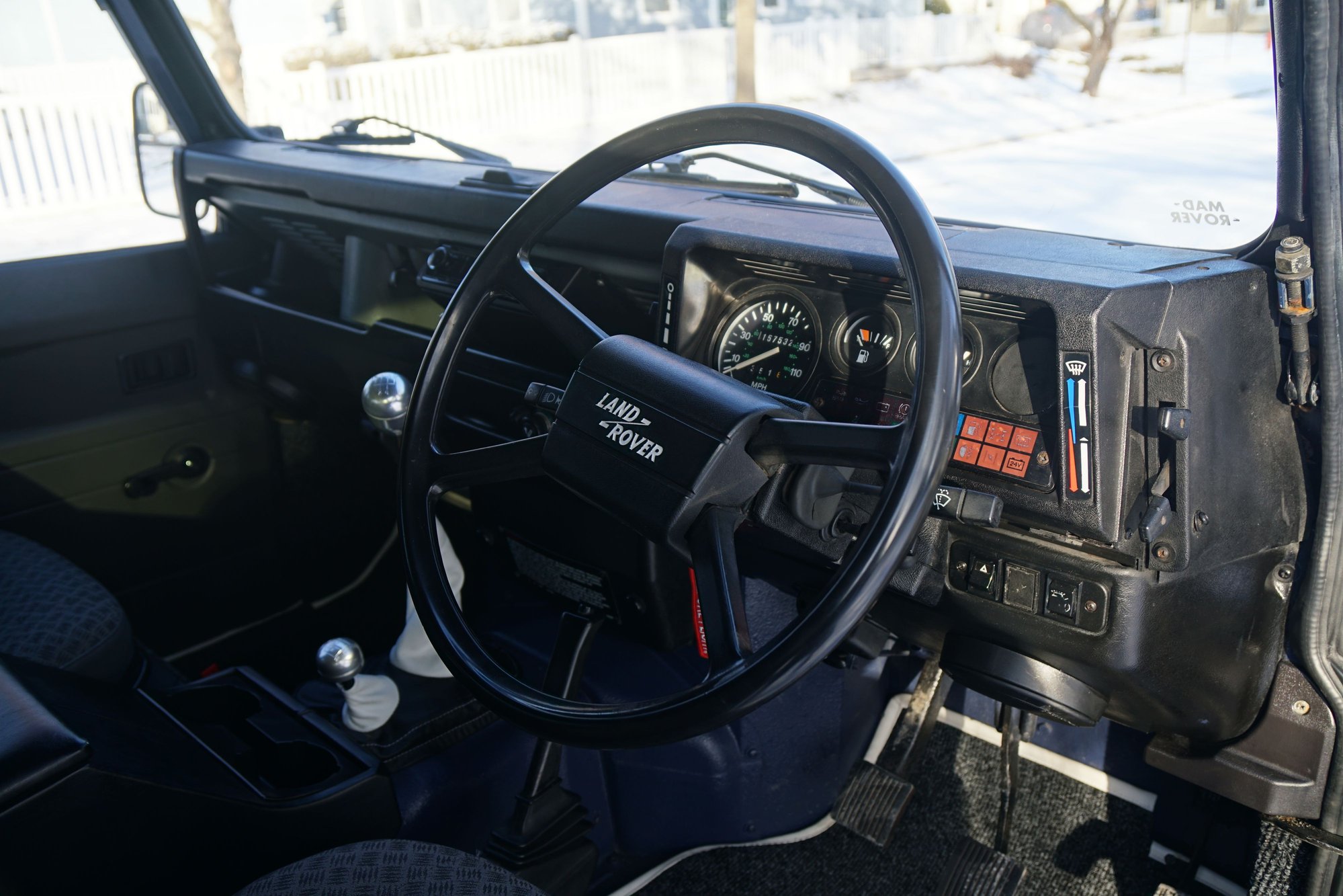 1989 Land Rover Range Rover - 1989 Right Hand Drive Defender 90 Turbo Diesel - Used - VIN SALLDVAB7FA376782 - 157,600 Miles - 4 cyl - 4WD - Manual - SUV - Blue - Ann Arbor, MI 48103, United States