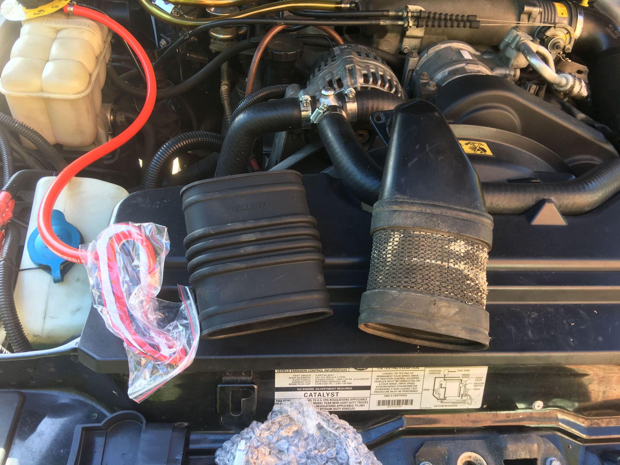 Disco 2 Discovery 2 TD5 Air intake hose LandyZone Land Rover Forum