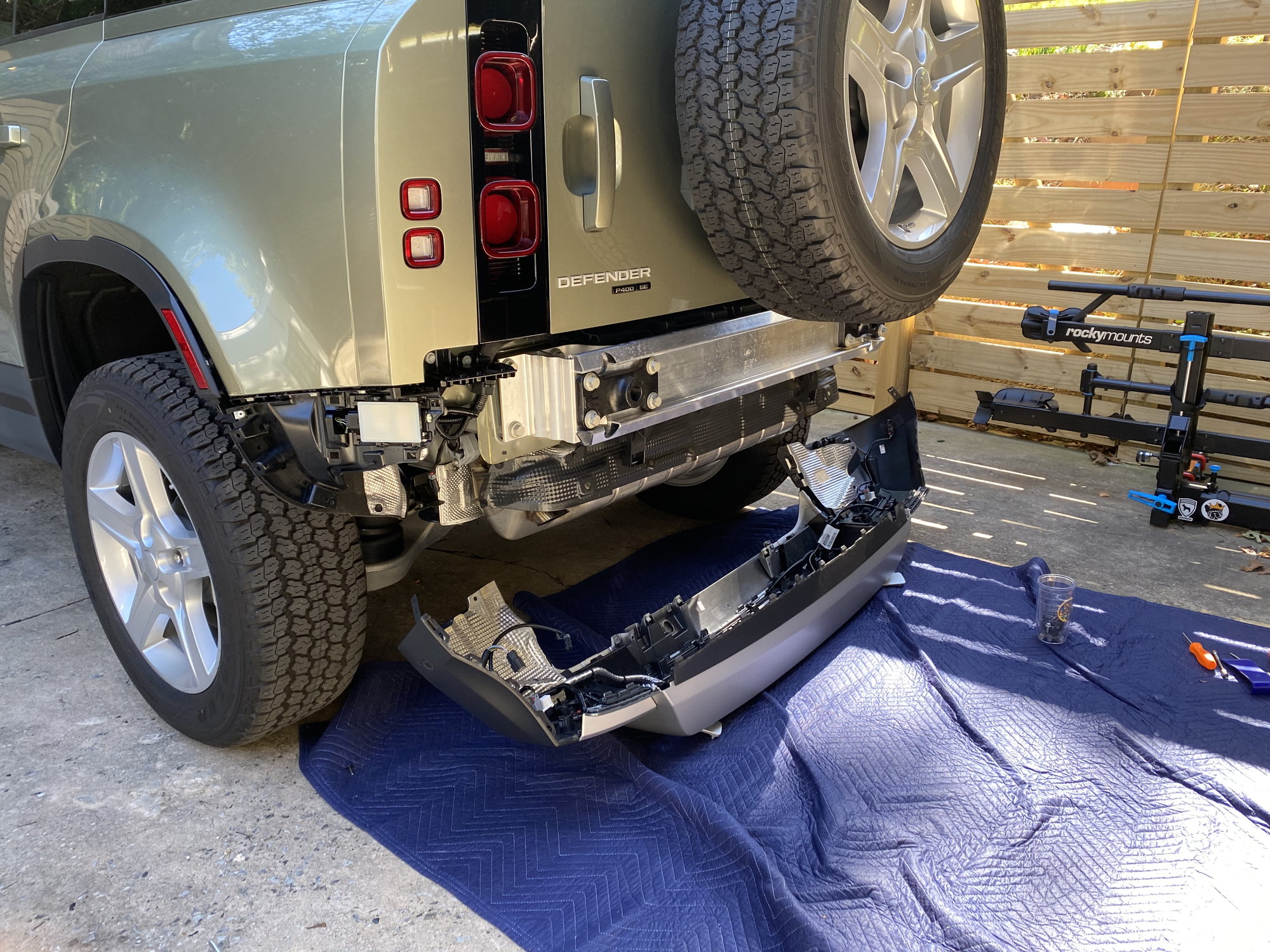 Tow Bar Install w/ Pics Land Rover Forums Land Rover