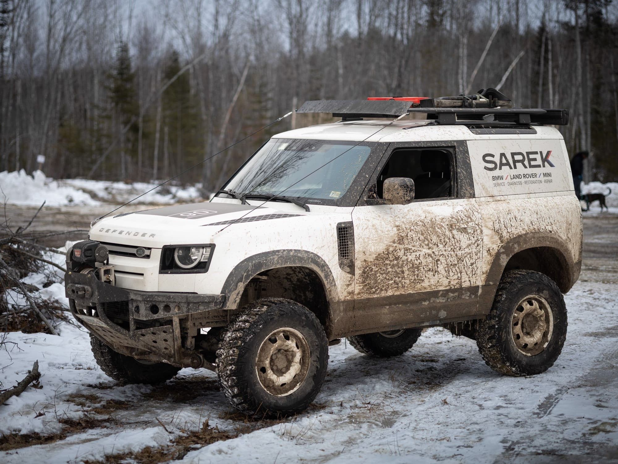 Winter Romp in Maine! Video! Land Rover Forums Land Rover