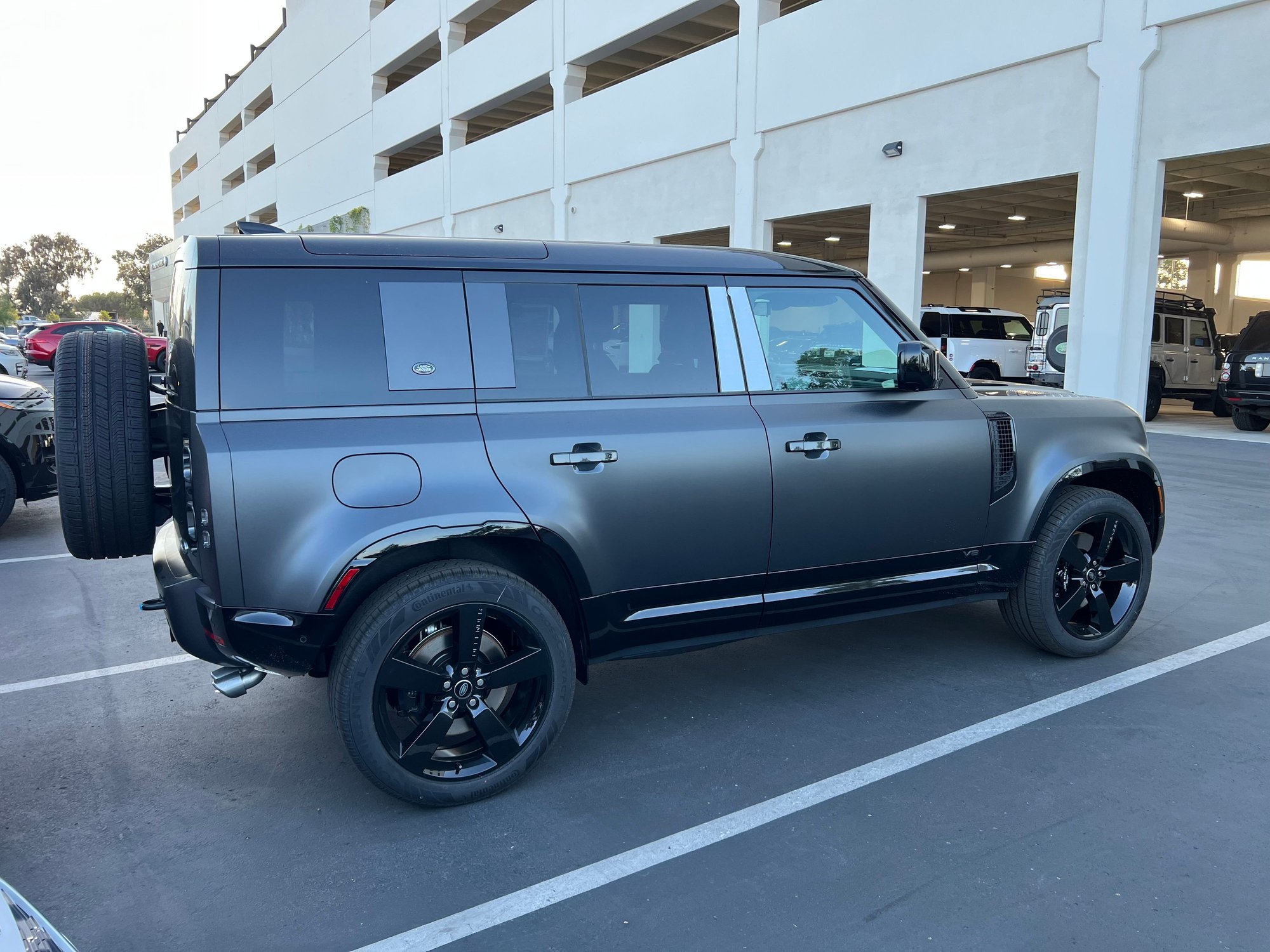 Wheels and Tires/Axles - 22" gloss black wheel and tire from my V8 Defender for sale! - Used - 2023 Land Rover Defender 110 - San Diego, CA 92130, United States
