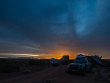 surise on our last morning as we sadly have to head back to Denver