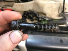 Doesn’t quite seem to match. Oil pick up is 2 small bolts and definitely got that hooked back up with a new o-ring