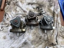 (Left to right) old Chewie, a pump I removed at a scrap yard and one I bought from eBay. 