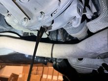 Sludgy black diff oil 