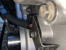 O ring causes sensor to sit proud and o ring is partially exposed