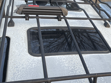 Worst of the paint deterioration. The tops of the fenders and parts of the hood were headed in this direction. If you touched the hood or fenders you hand would be white. 