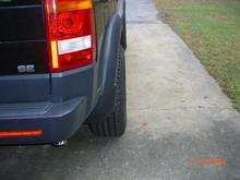 Rear with 1.30&quot; wheel spacer and Fuzion XTi 285/60-18s