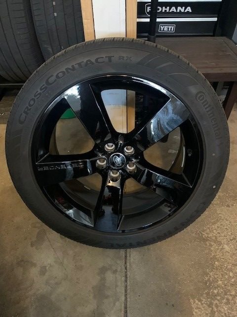 Wheels and Tires/Axles - 2023 Land Rover Defender 110 V-8 Carpathian Edition Gloss Black Wheel Set - New - 2020 to 2023 Land Rover Defender 110 - Bartlett, IL 60103, United States