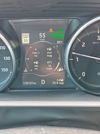 1161 miles total MAR trip