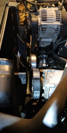 New belt installed.