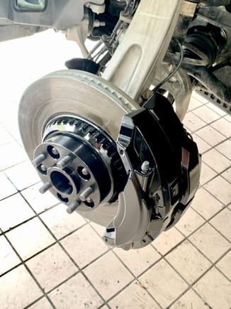 Colour Coded Brake Calipers and matched hubs