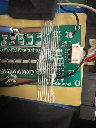 Image of BMS internal to the battery