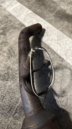 Old broken O2 sensor