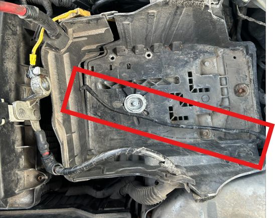 Mystery hose in battery box