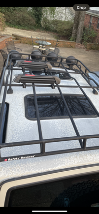 Worst of the paint deterioration. The tops of the fenders and parts of the hood were headed in this direction. If you touched the hood or fenders you hand would be white. 