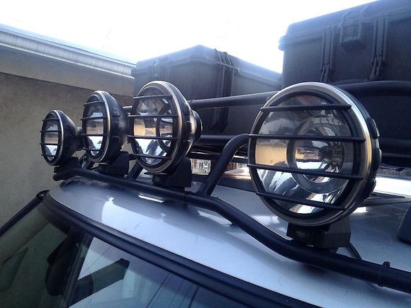 Restored some old oem driving lamps
