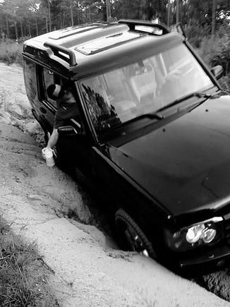 stuck in tank track