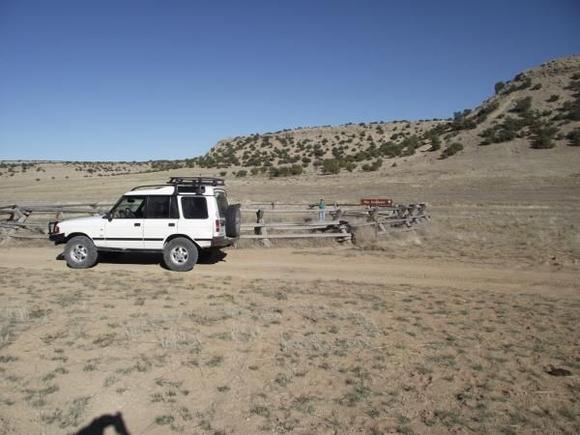 The Sinkhole which lies miles to the west of Black Dragon Wash
