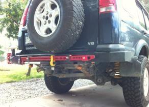 custom rear bumper land rover discovery 2